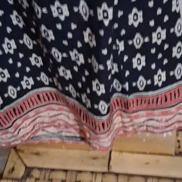 Angie Floral Black Backless Boho Jumpsuit Size Small - Picture 4 of 6